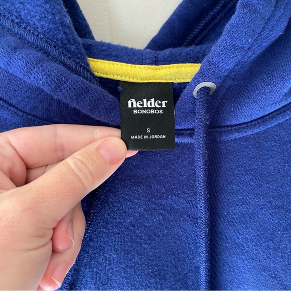 Bonobos fielder men’s hoodie pullover size small navy blue - Picture 4 of 5